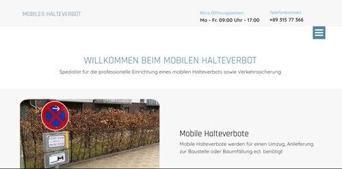 Mobiles Halteverbot