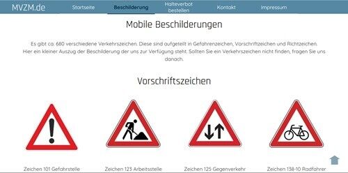 MVZM - Mobiler Verkehrszeichendienst München