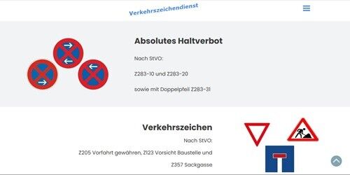 VZDM - Verkehrszeichenverleih München