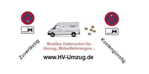 HV für einen Umzug in München - Halteverbotszone München