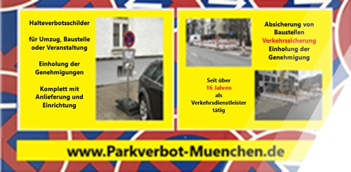 Parkverbot München Schilderservice